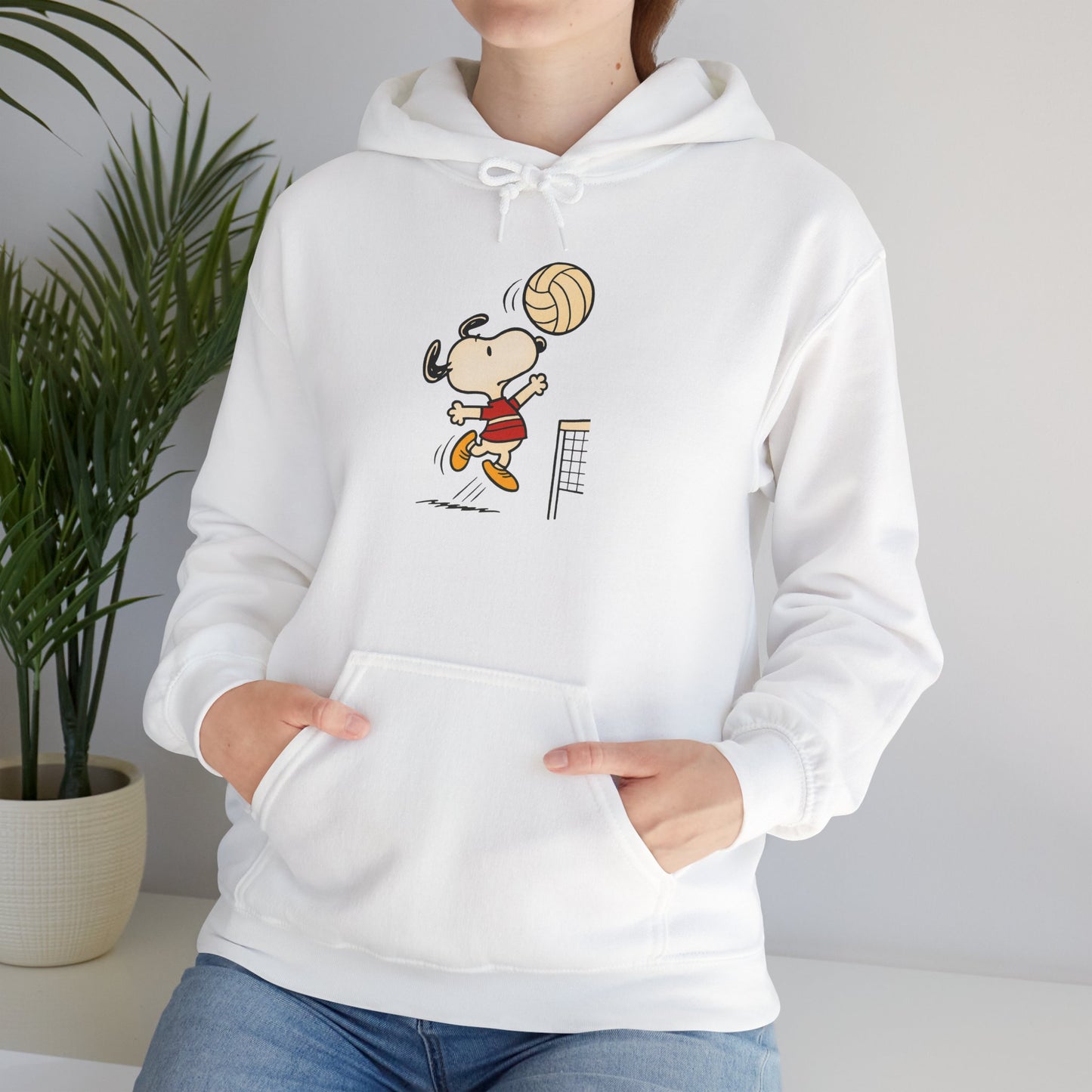 Snoopy Sports Hoodie - Unisex Heavy Blend™ Sweatshirt