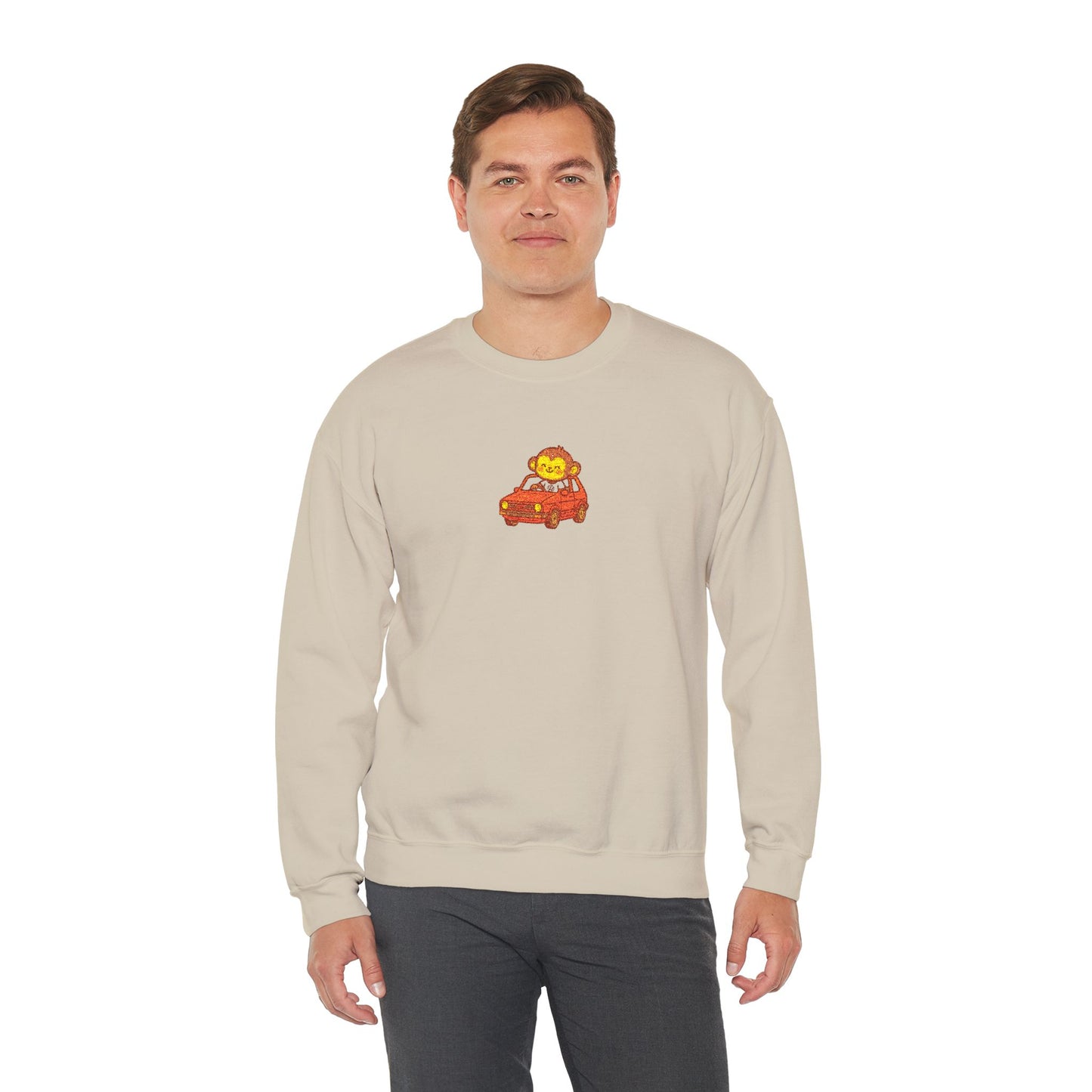 Embroidery Soft Unisex Pullover -LCM