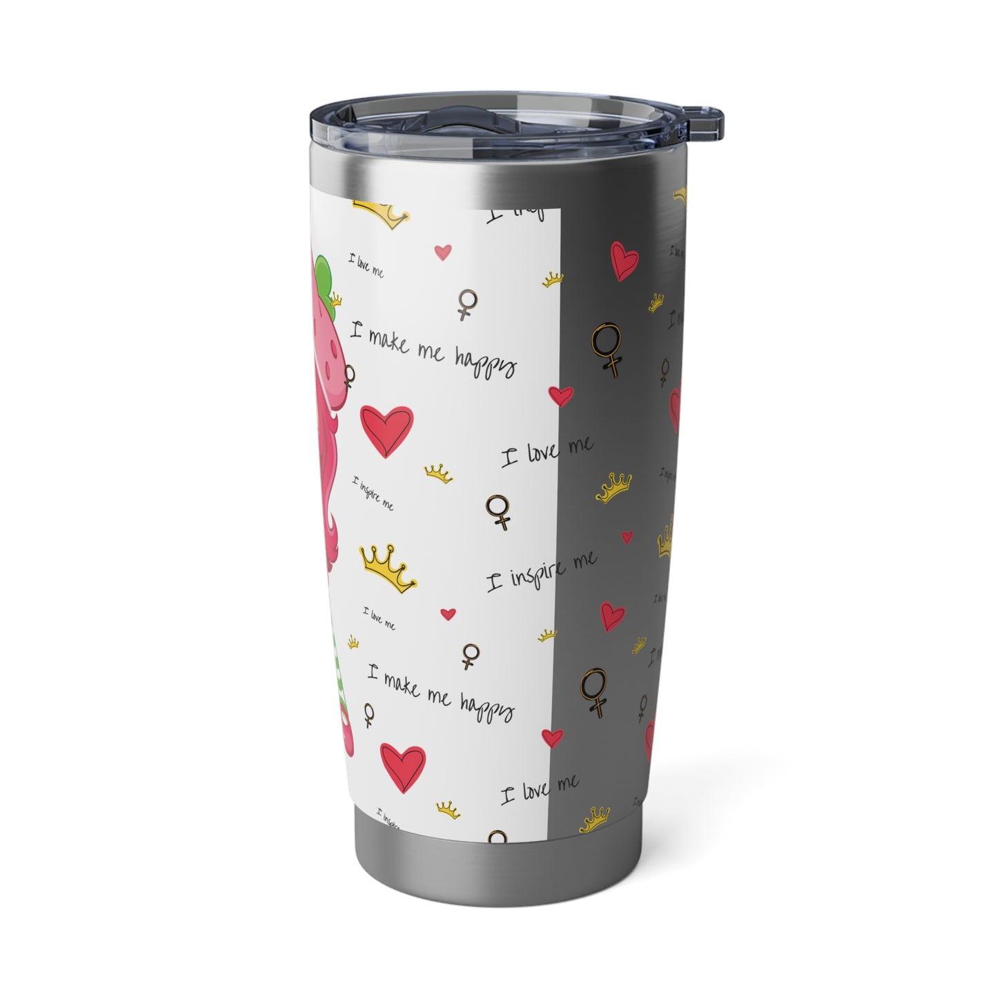 Strawberry Princess 20oz Tumbler - Cute Mug