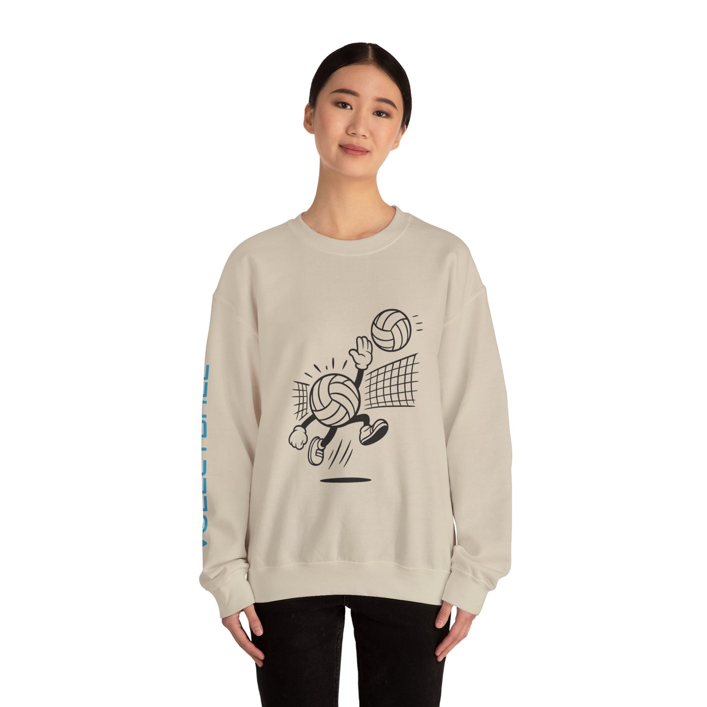 Volleyball Crewneck Sweatshirt