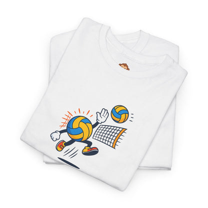 Volleyball Enthusiast Tee - Unisex Heavy Cotton T-Shirt