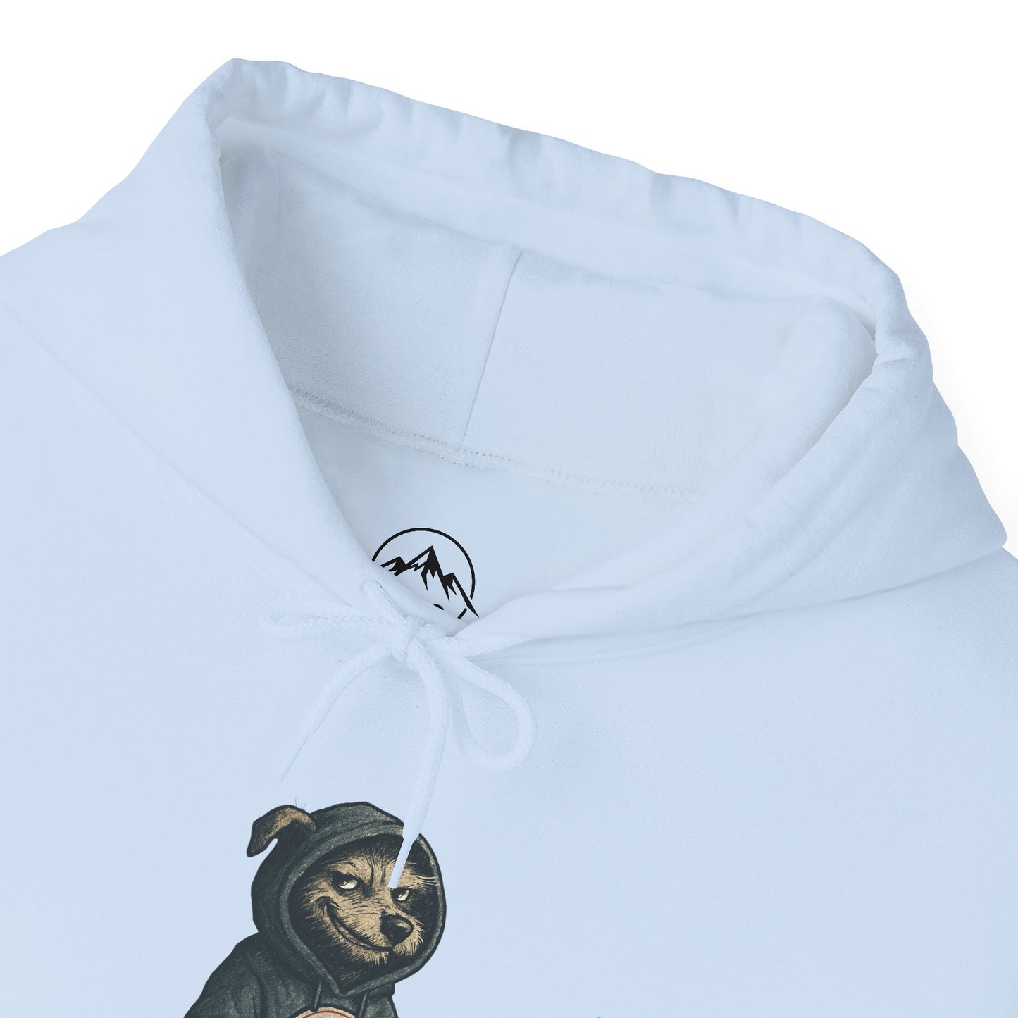 Grumpy Dog in Hoodie - Hoodie