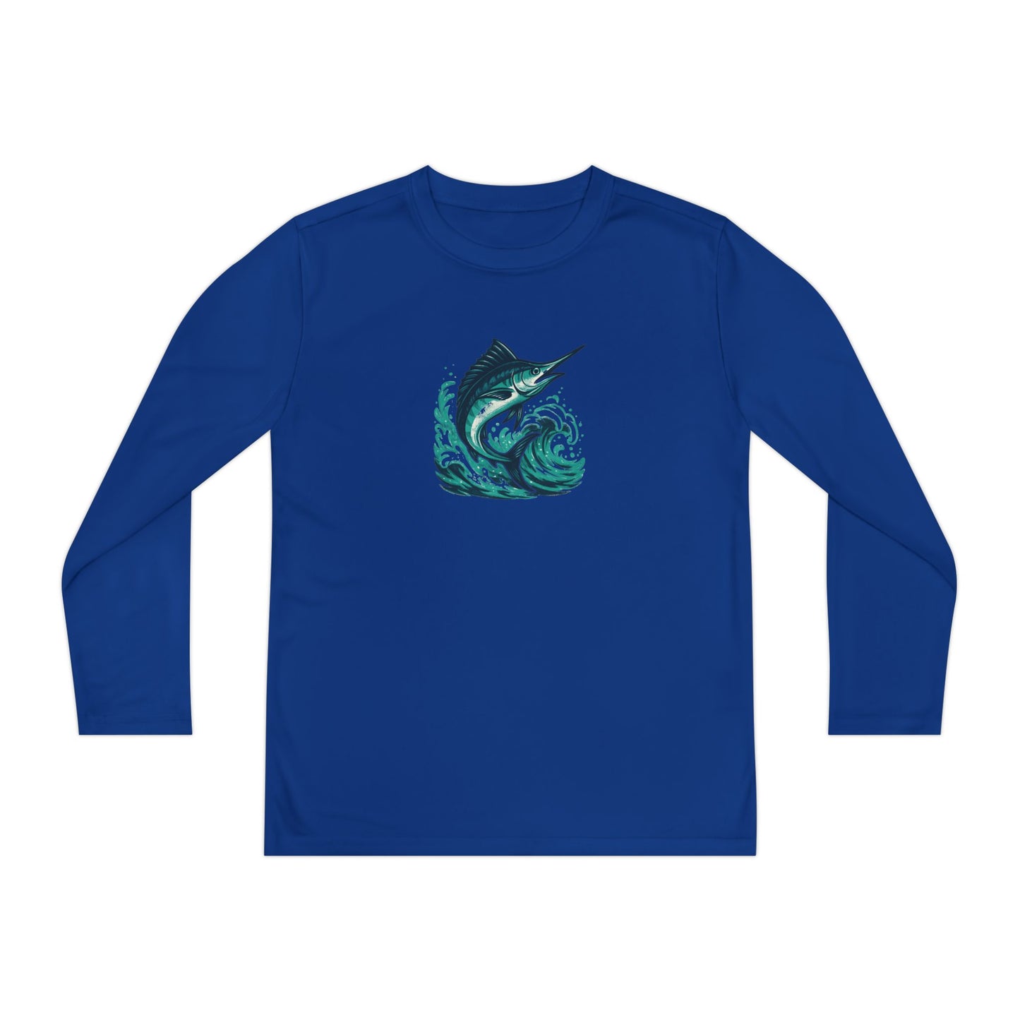 Marlin Wave Fishing Graphic
