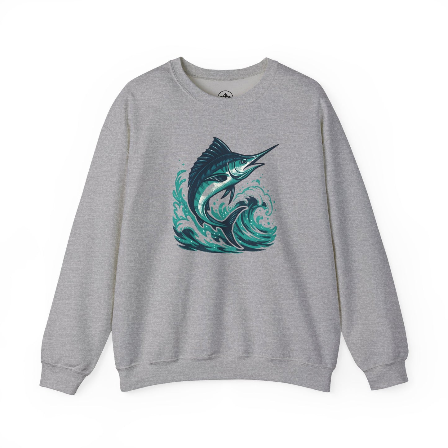 Marlin Wave Crewneck Sweatshirt