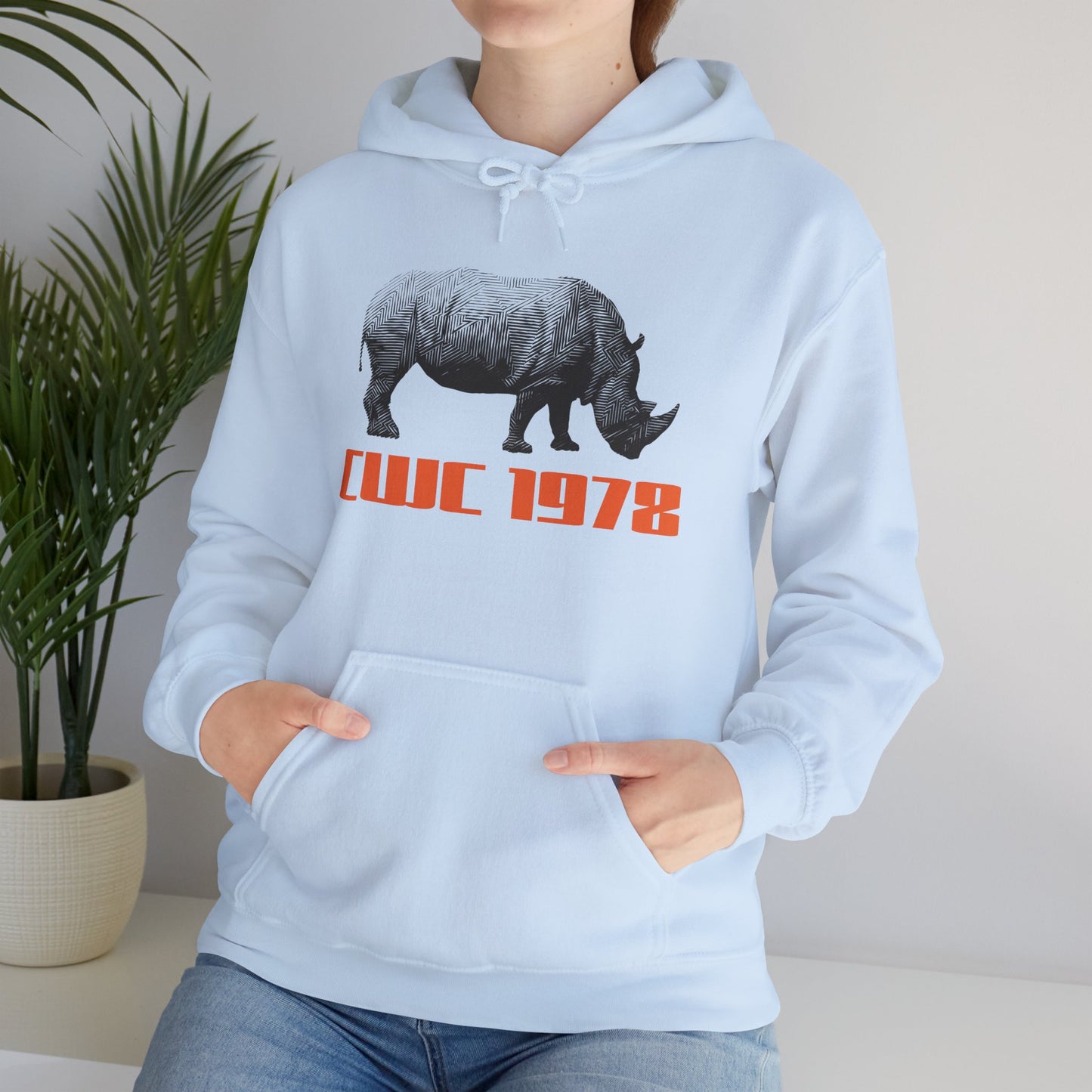 CWC 1978 Vintage Rhino -Hoodie