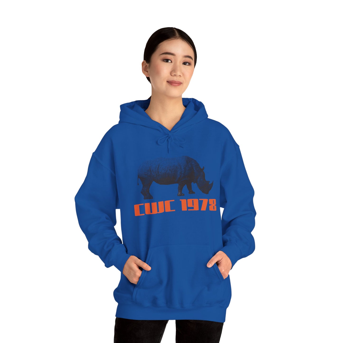 CWC 1978 Vintage Rhino -Hoodie