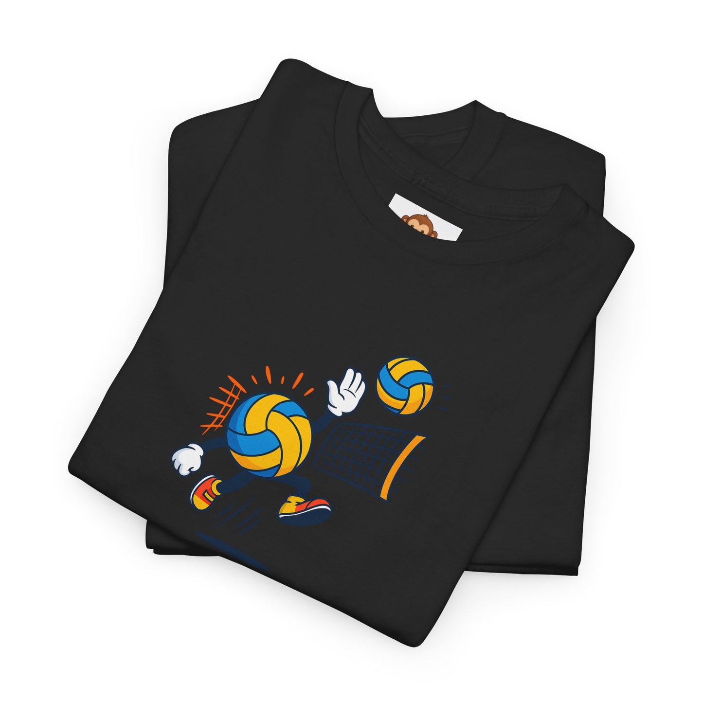 Volleyball Enthusiast Tee - Unisex Heavy Cotton T-Shirt