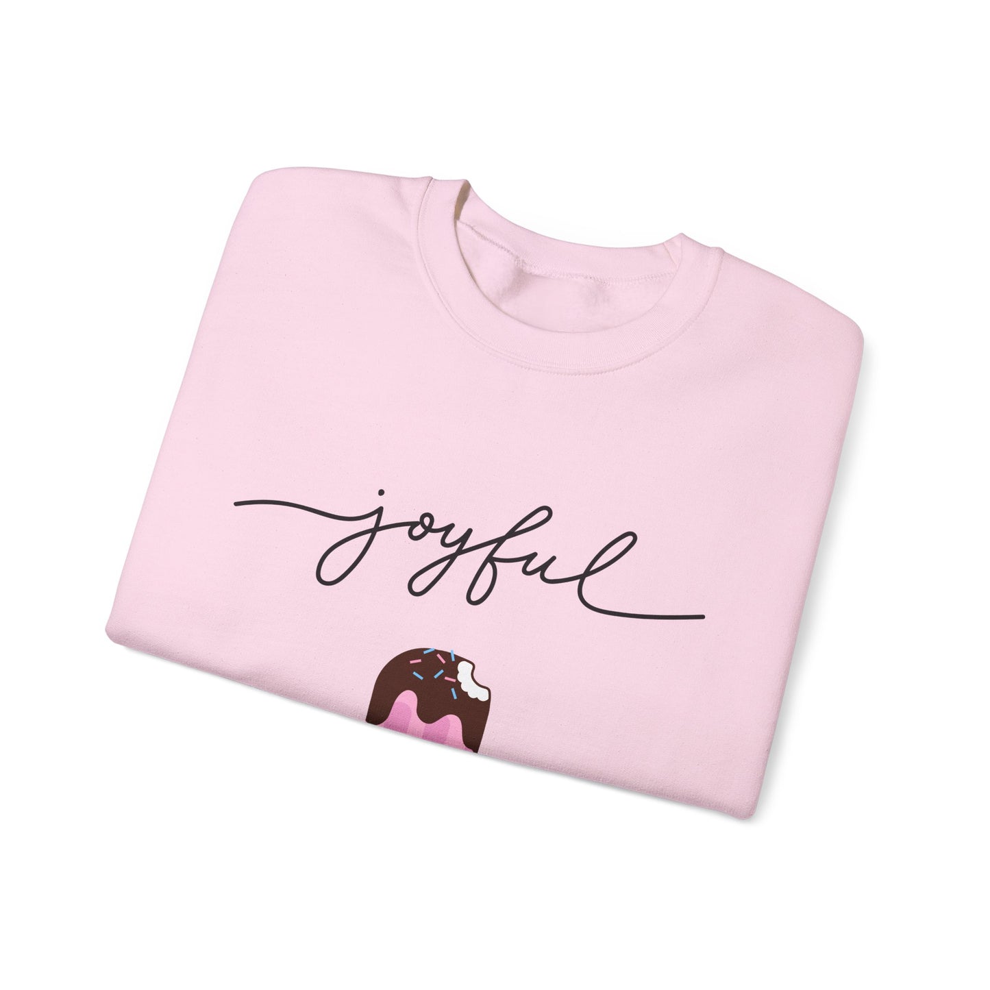 Joyful Ice Cream Sweatshirt for Sweet Summer