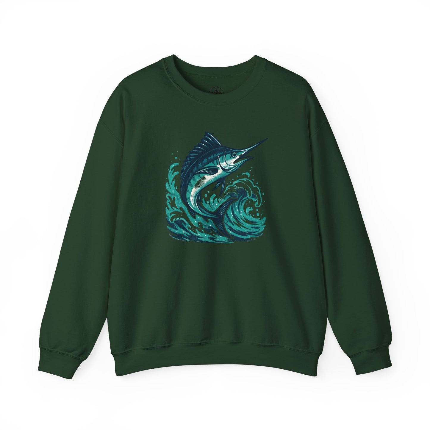 Marlin Wave Crewneck Sweatshirt
