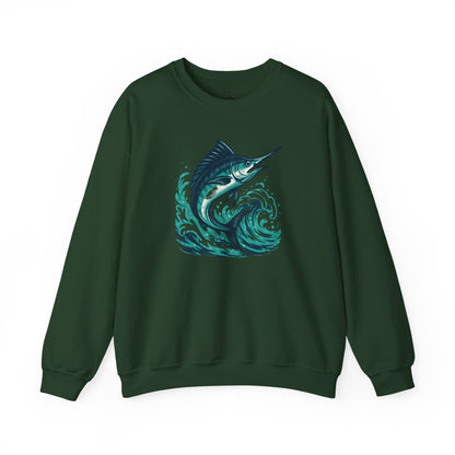 Marlin Wave Crewneck Sweatshirt