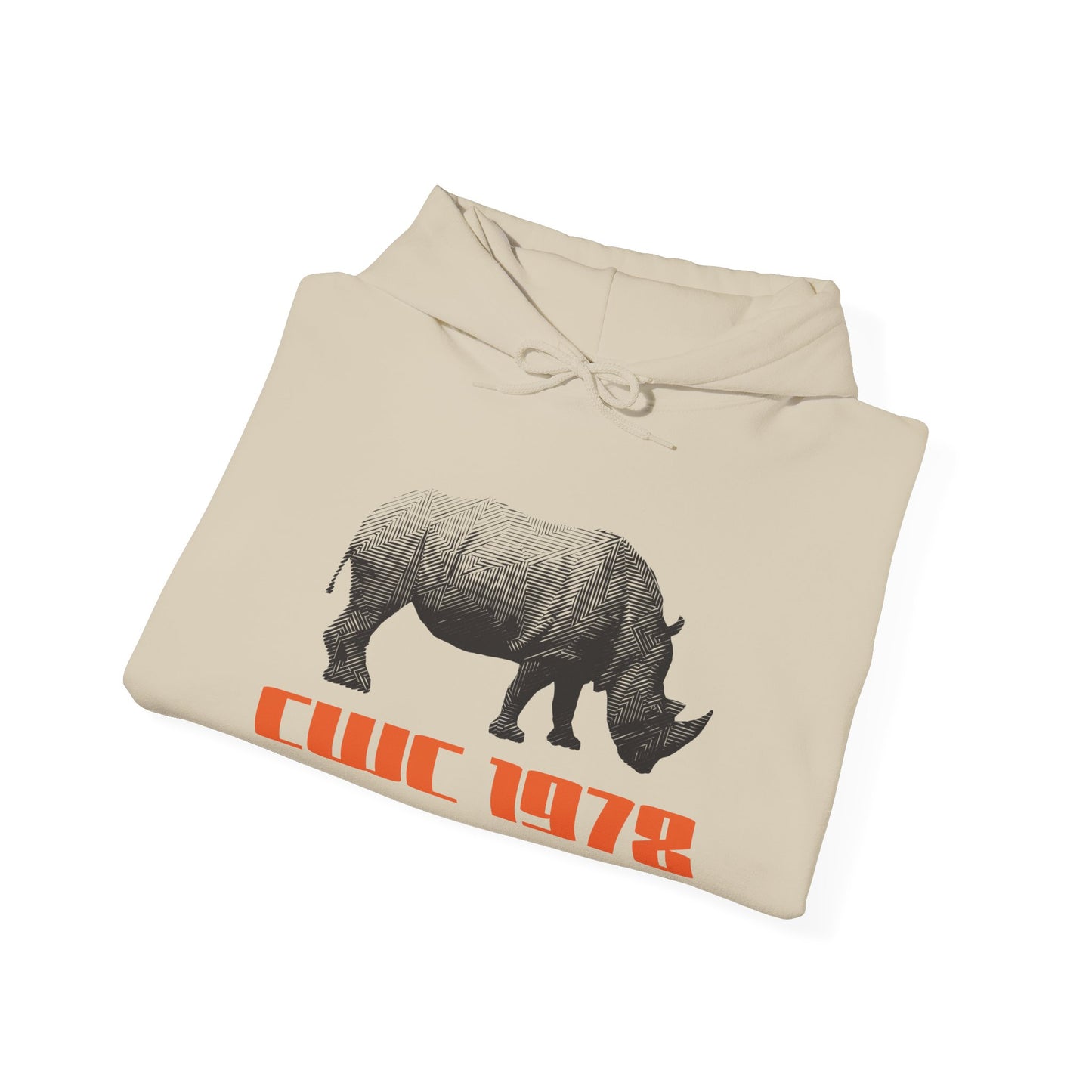 CWC 1978 Vintage Rhino -Hoodie