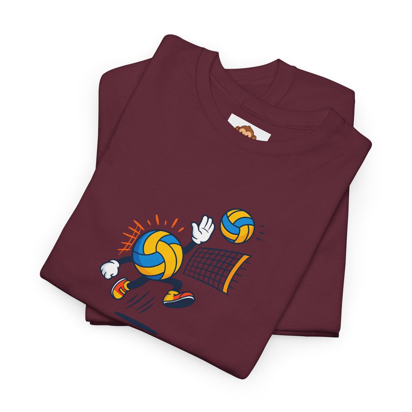 Volleyball Enthusiast Tee - Unisex Heavy Cotton T-Shirt