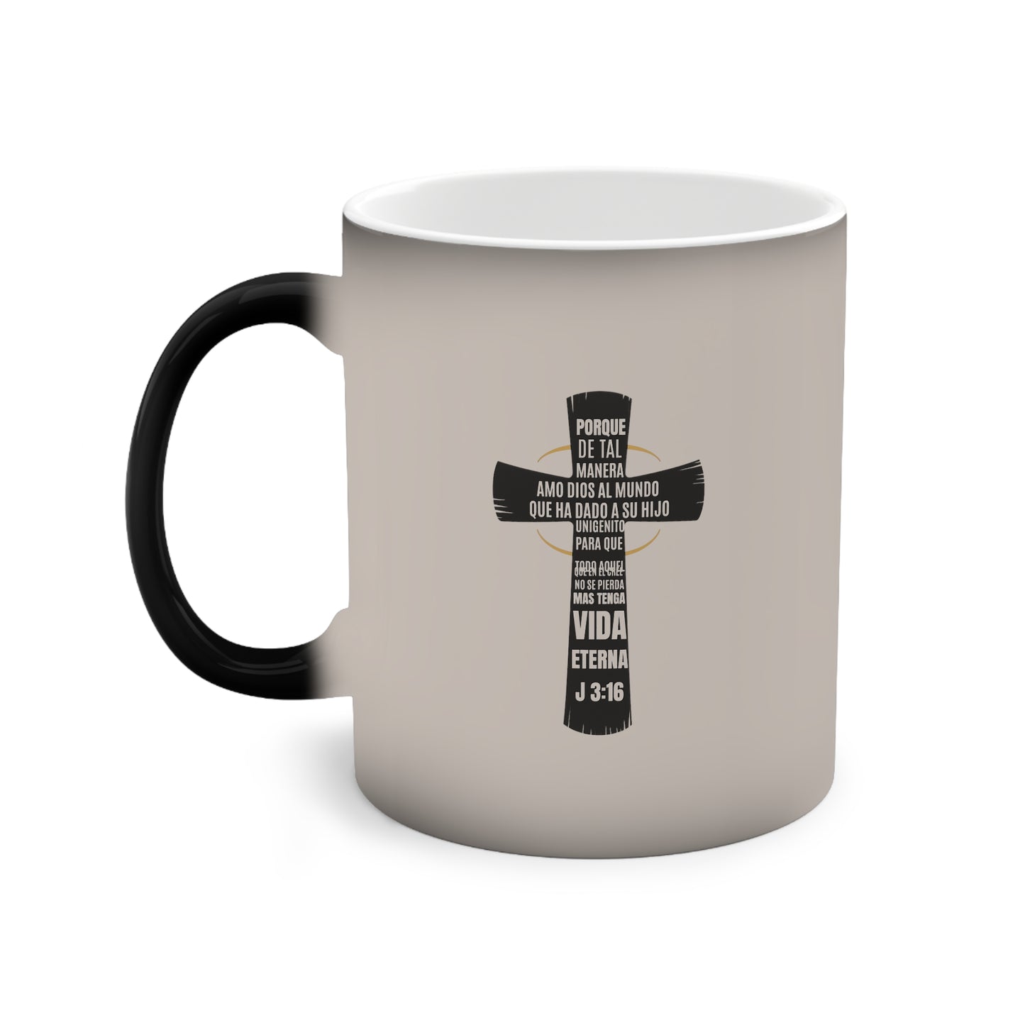 Color-Changing Coffee Mug  J 3:16