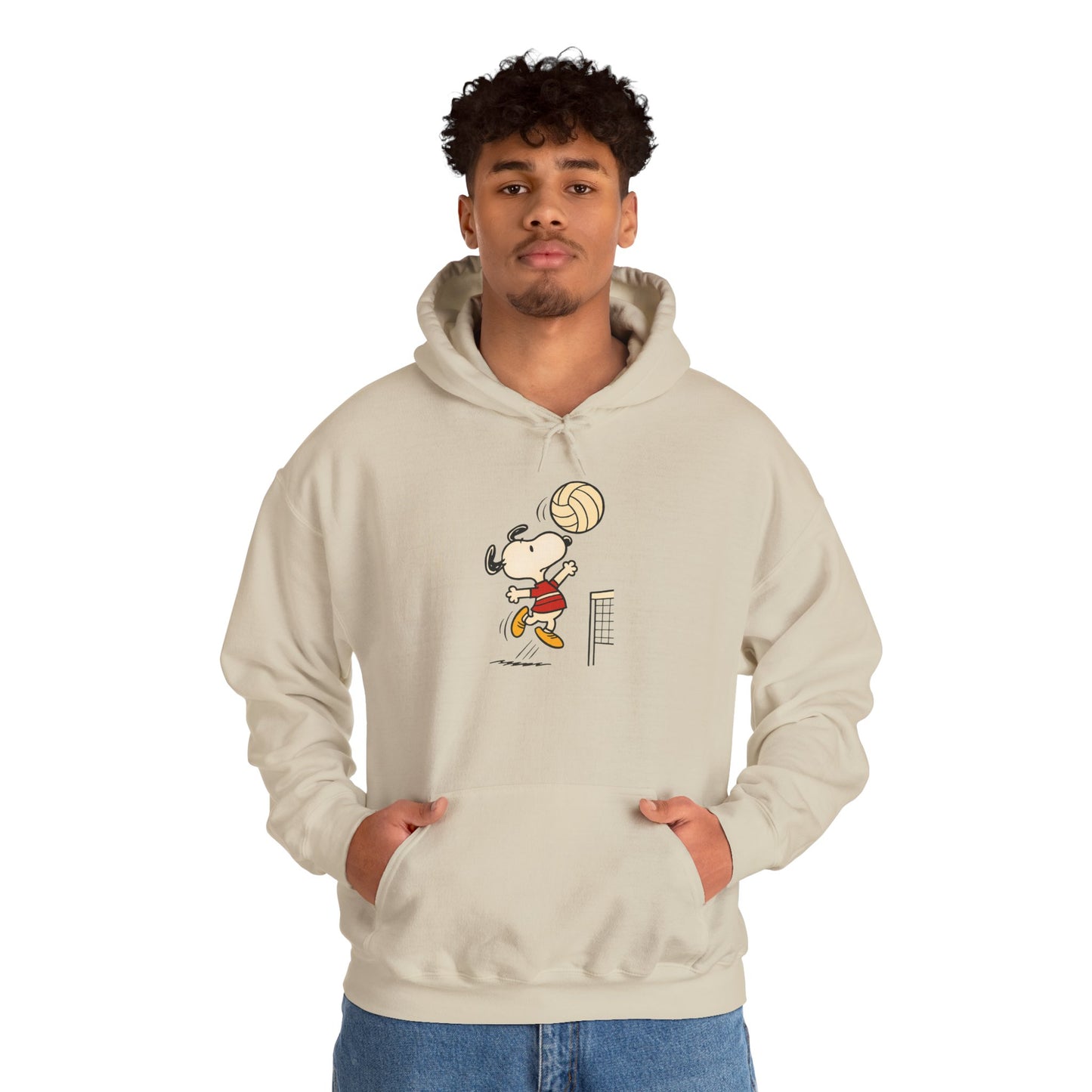Snoopy Sports Hoodie - Unisex Heavy Blend™ Sweatshirt