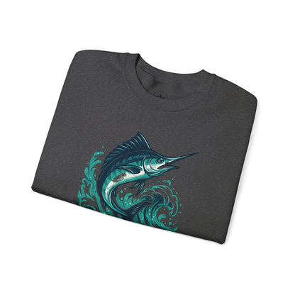 Marlin Wave Crewneck Sweatshirt