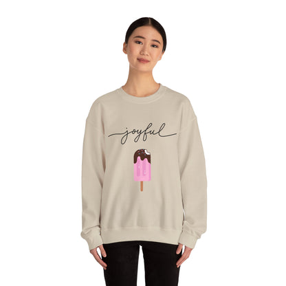 Joyful Ice Cream Sweatshirt for Sweet Summer