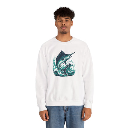 Marlin Wave Crewneck Sweatshirt