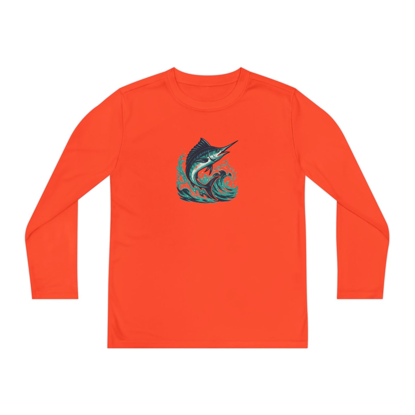Marlin Wave Fishing Graphic