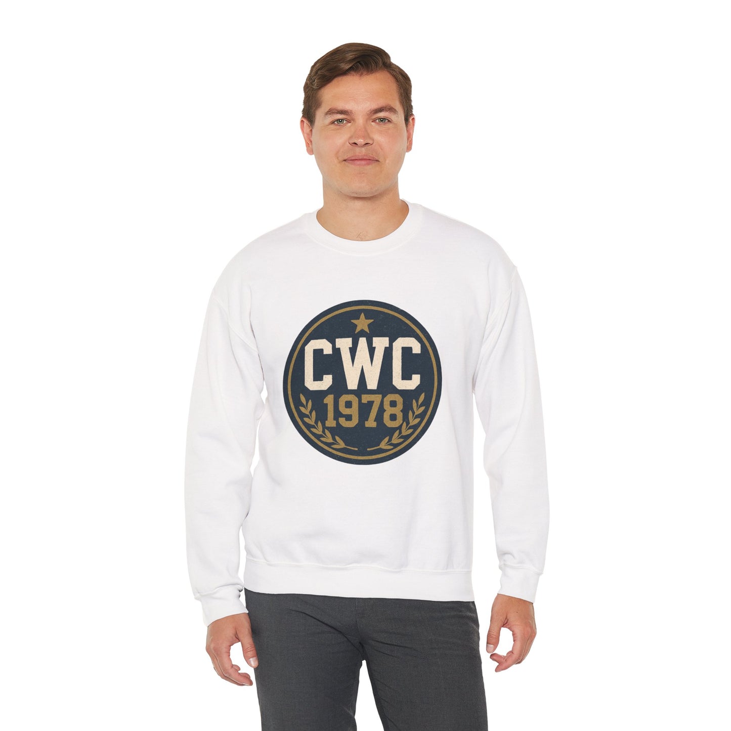 CWC 1978 Vintage Crest Crewneck Sweatshirt