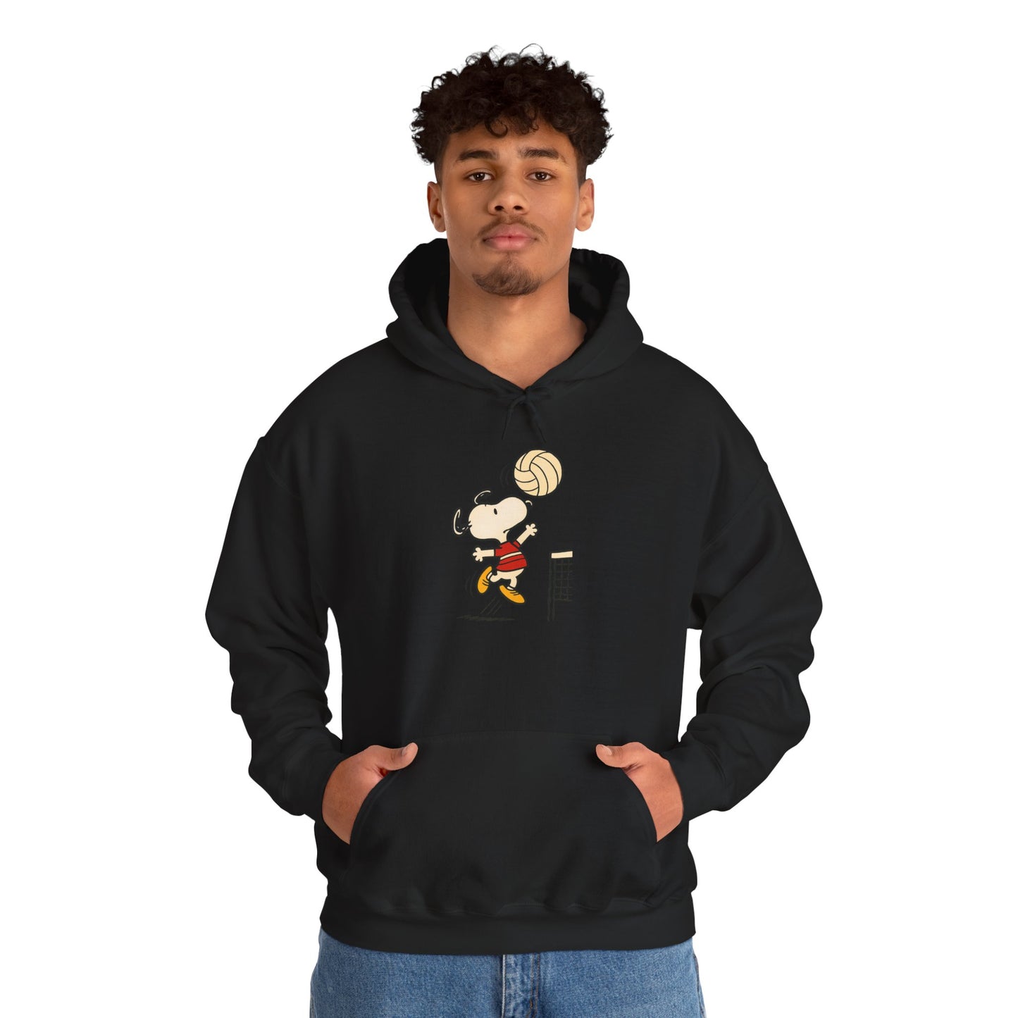 Snoopy Sports Hoodie - Unisex Heavy Blend™ Sweatshirt