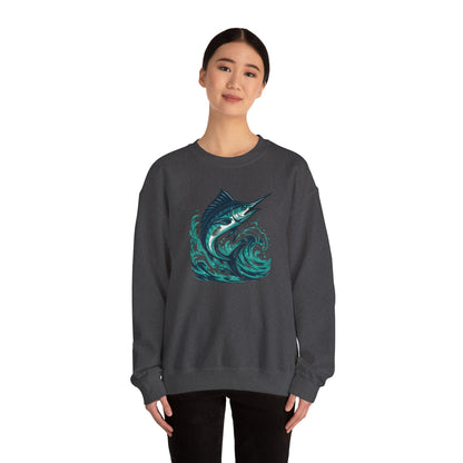 Marlin Wave Crewneck Sweatshirt