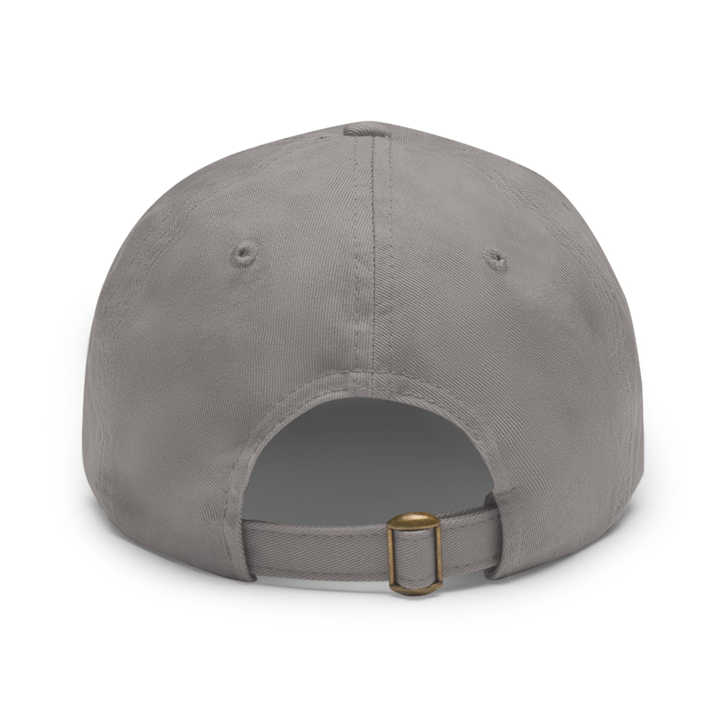 Volleyball Dad Hat with Leather Patch