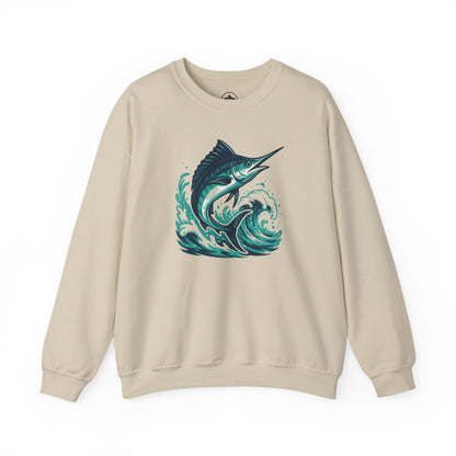 Marlin Wave Crewneck Sweatshirt