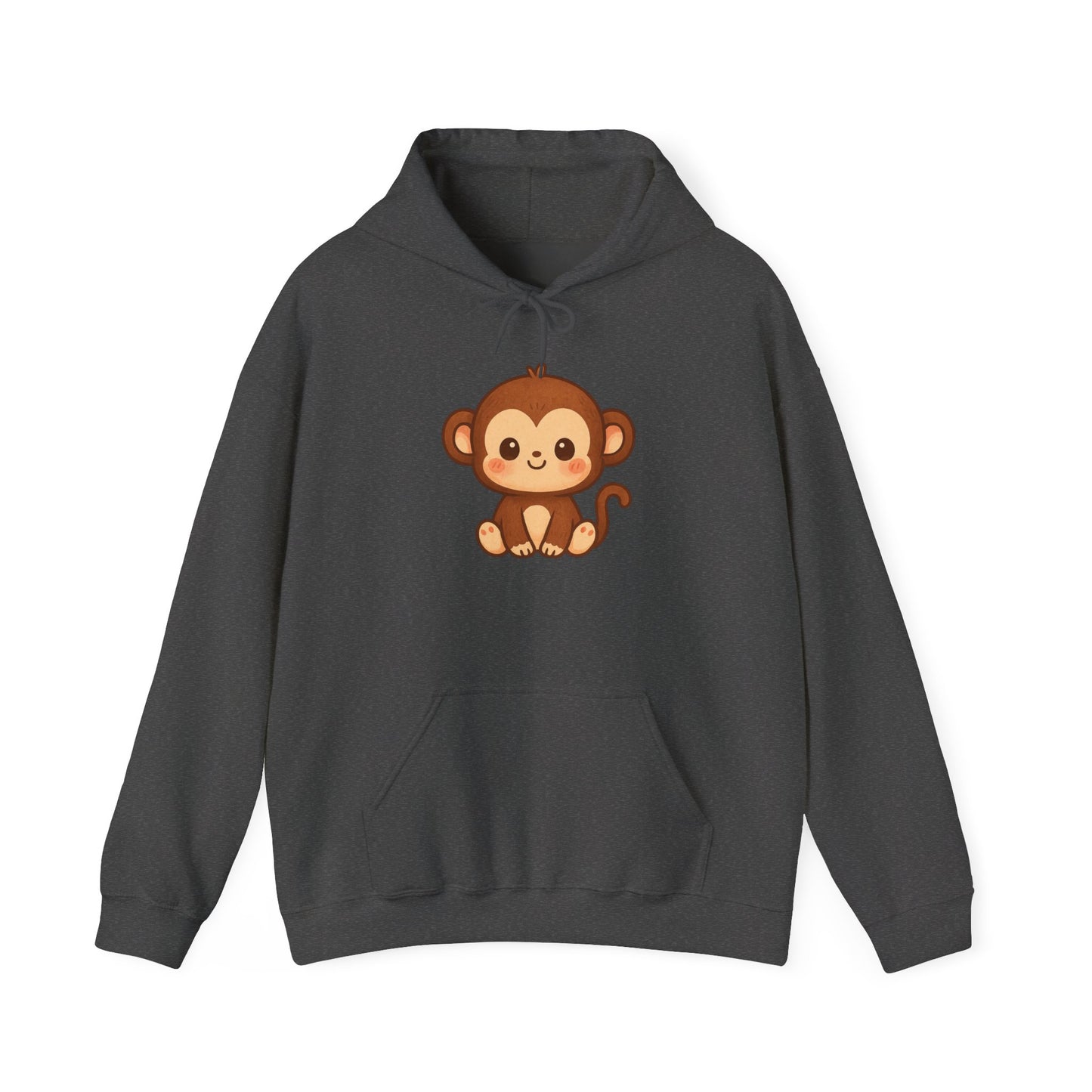 Little Cute Monkey Hoodie For Adult Unisex