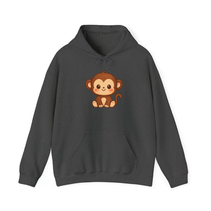 Little Cute Monkey Hoodie For Adult Unisex