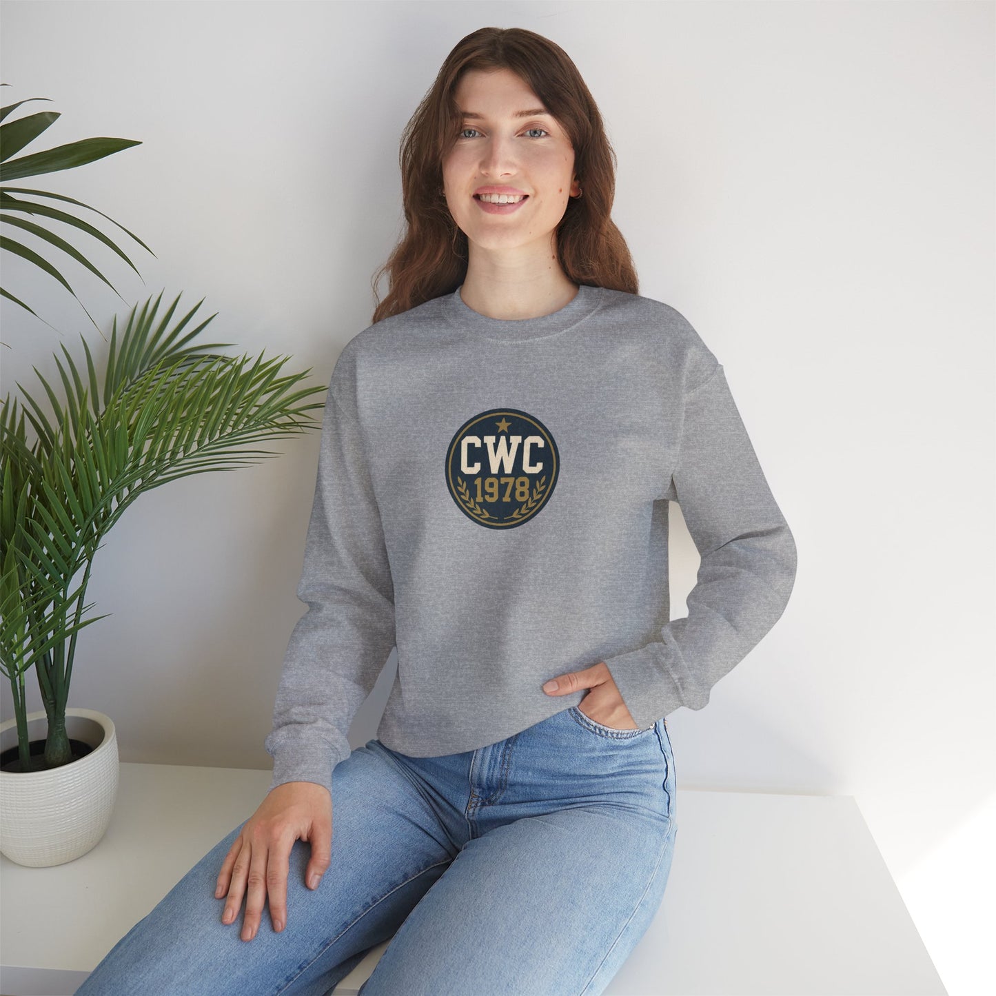 CWC 1978 Vintage Crest Crewneck Sweatshirt