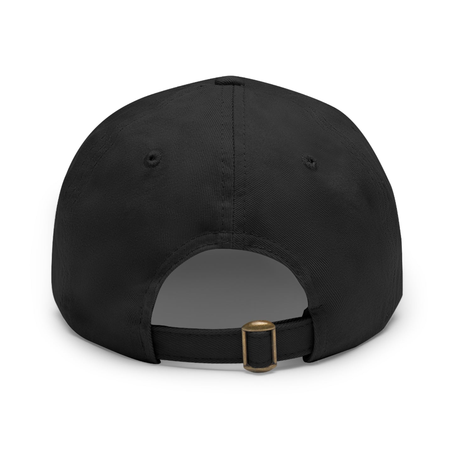 Volleyball Dad Hat with Leather Patch