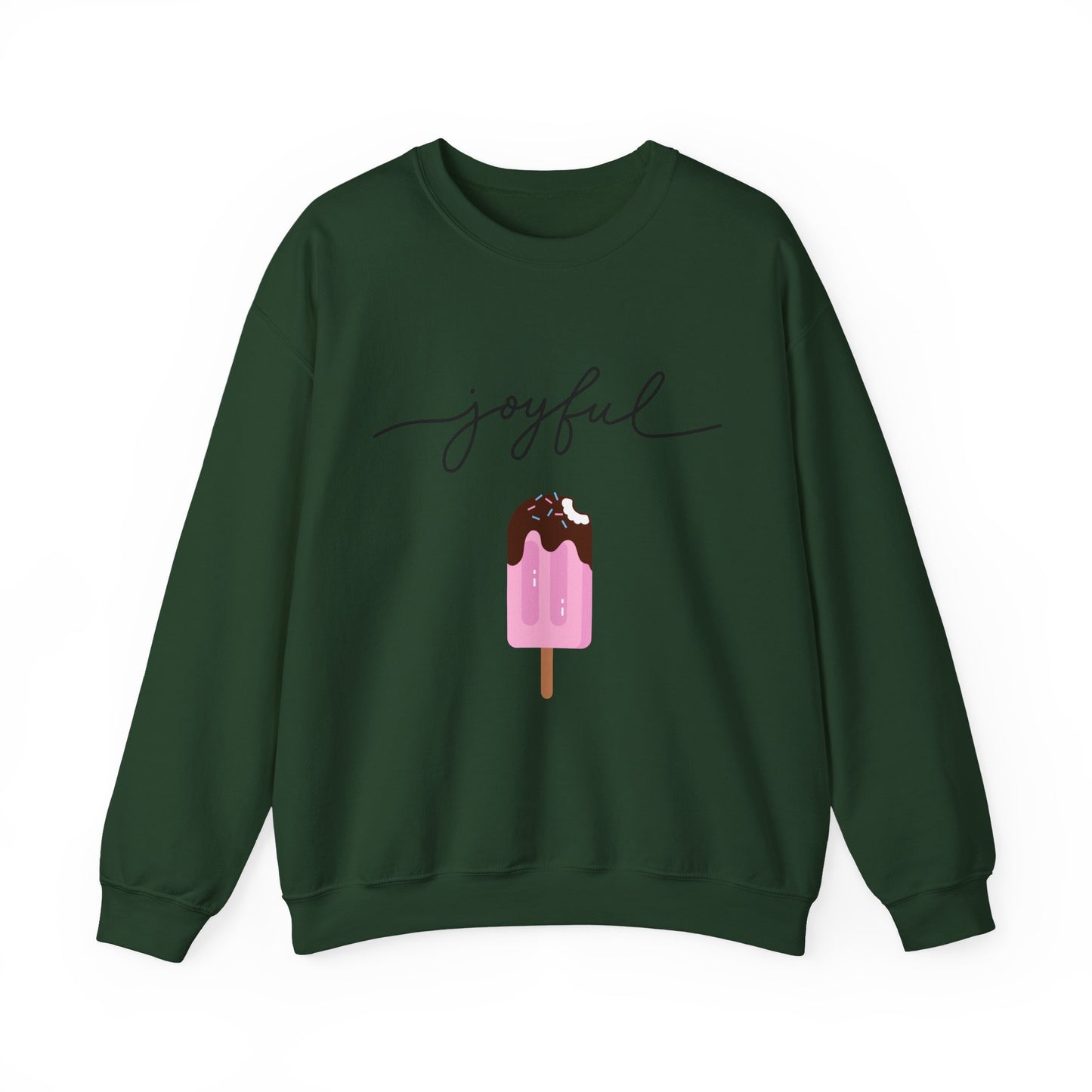 Joyful Ice Cream Sweatshirt for Sweet Summer