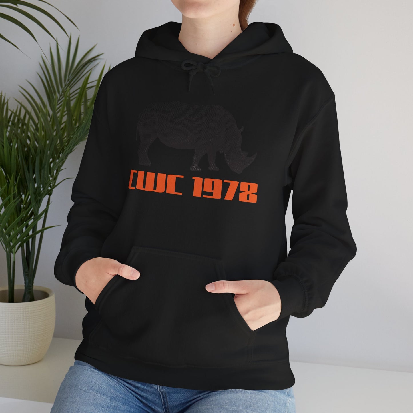 CWC 1978 Vintage Rhino -Hoodie
