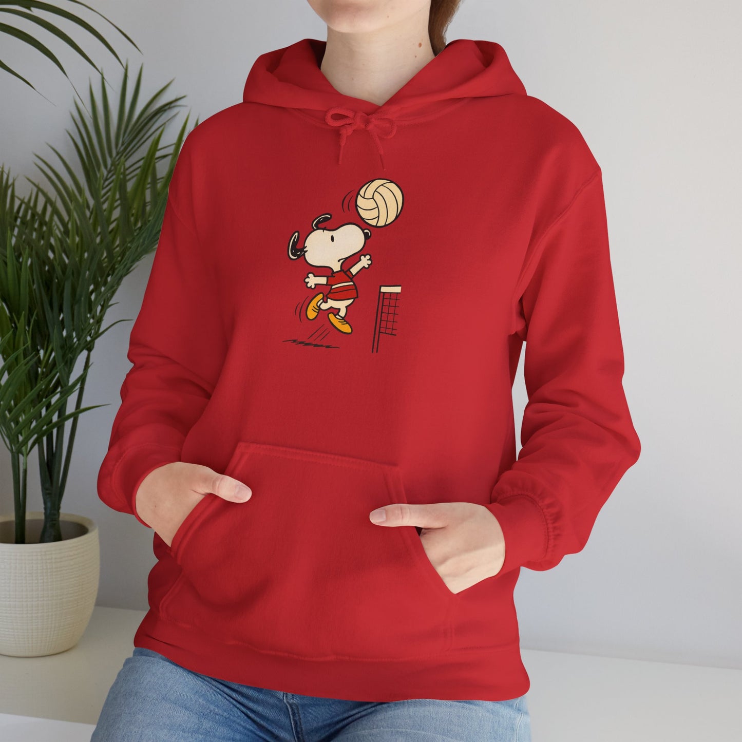 Snoopy Sports Hoodie - Unisex Heavy Blend™ Sweatshirt