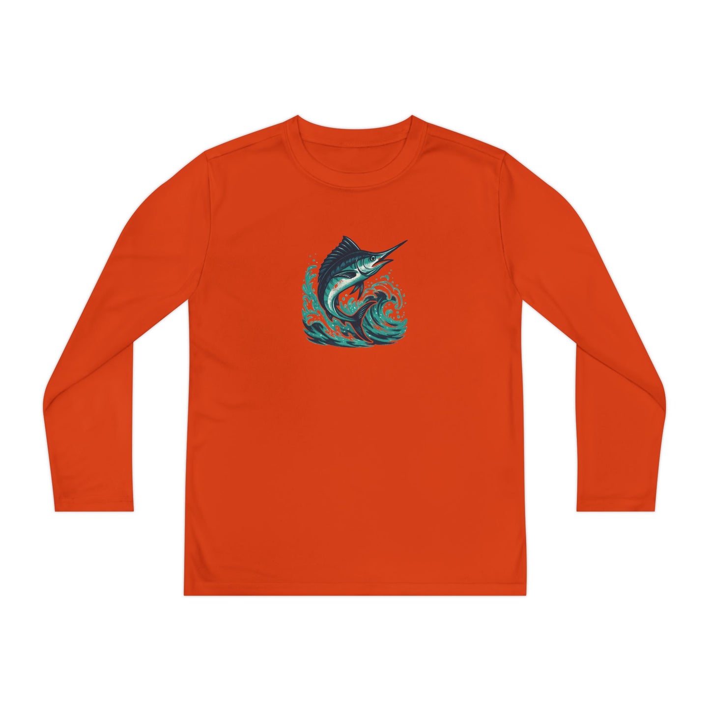 Marlin Wave Fishing Graphic