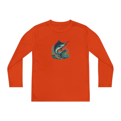 Marlin Wave Fishing Graphic
