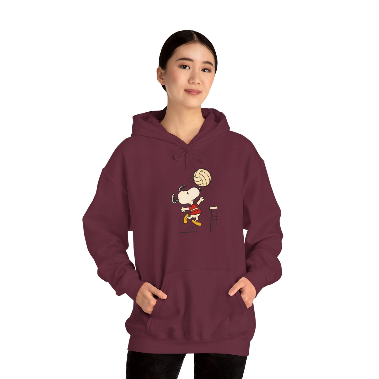 Snoopy Sports Hoodie - Unisex Heavy Blend™ Sweatshirt