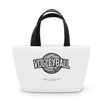 Volleyball Themed Lunch Bag - Wholeness Inspired Tote for Sports Lovers
