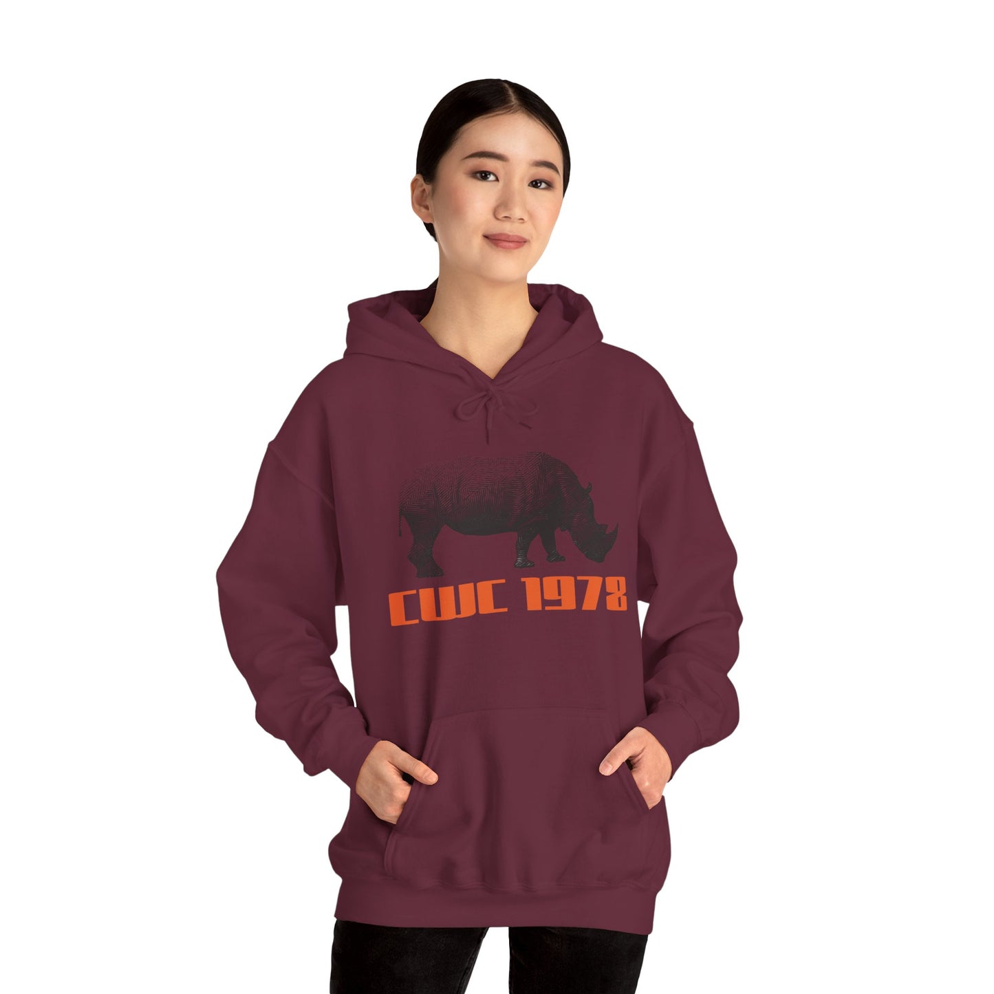 CWC 1978 Vintage Rhino -Hoodie
