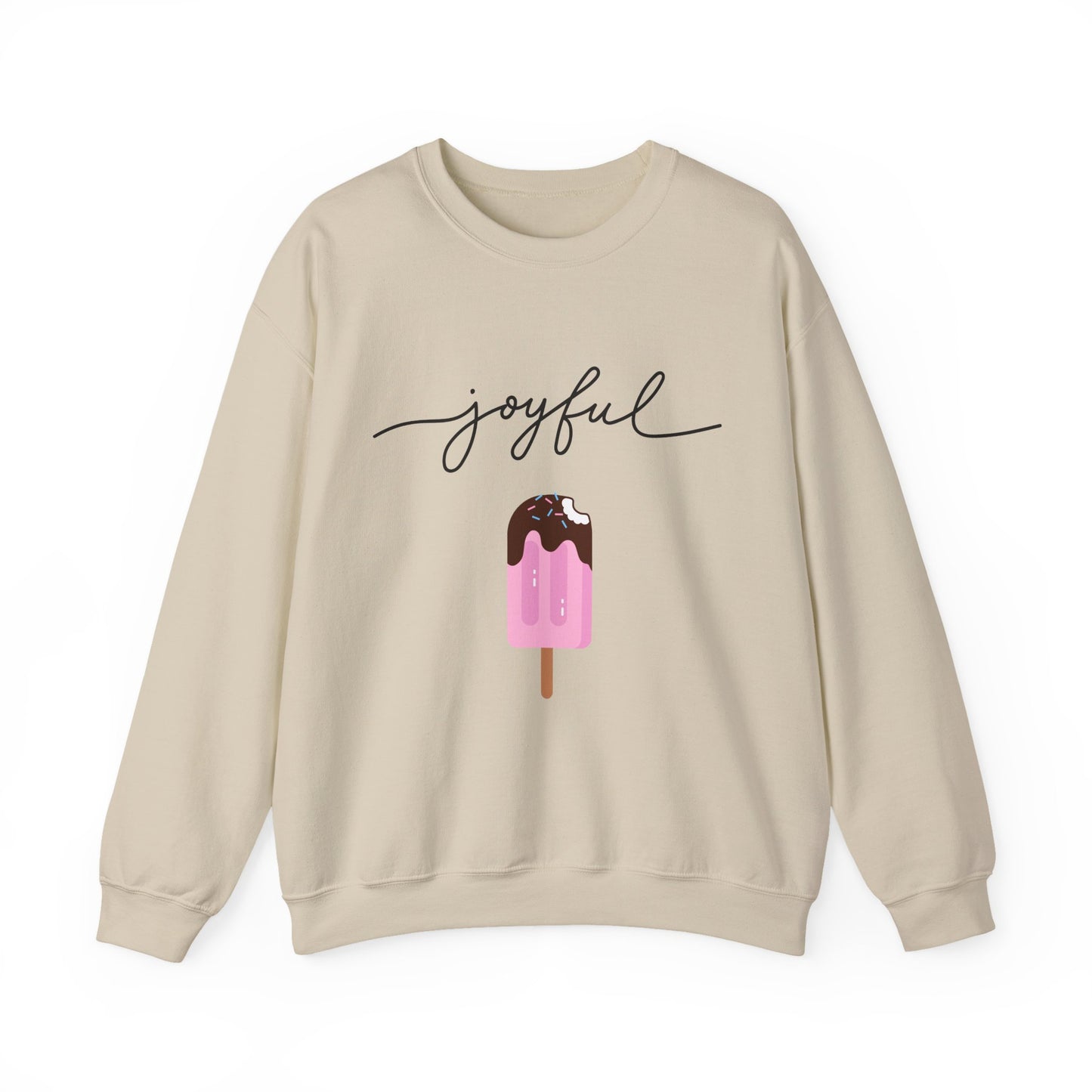 Joyful Ice Cream Sweatshirt for Sweet Summer