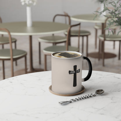 Color-Changing Coffee Mug  J 3:16