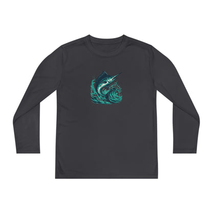 Marlin Wave Fishing Graphic