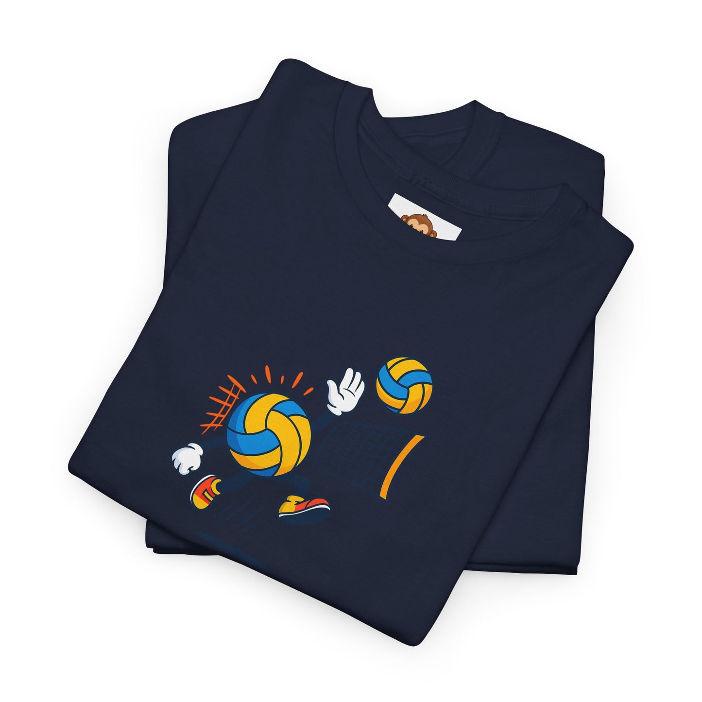 Volleyball Enthusiast Tee - Unisex Heavy Cotton T-Shirt
