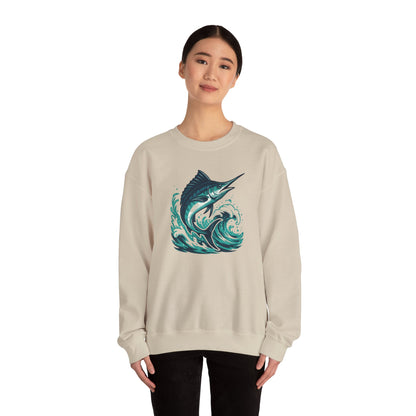 Marlin Wave Crewneck Sweatshirt