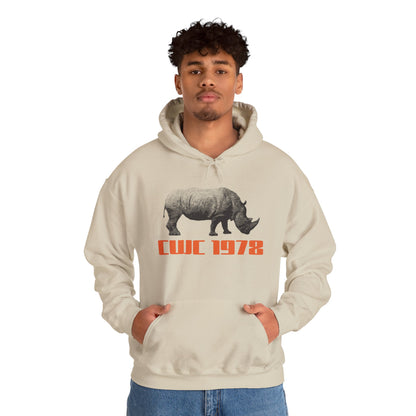 CWC 1978 Vintage Rhino -Hoodie