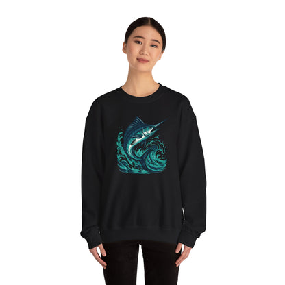 Marlin Wave Crewneck Sweatshirt