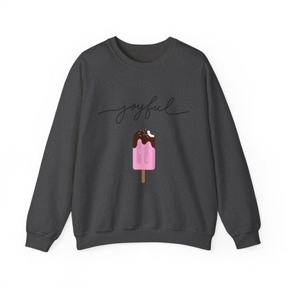 Joyful Ice Cream Sweatshirt for Sweet Summer