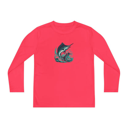 Marlin Wave Fishing Graphic