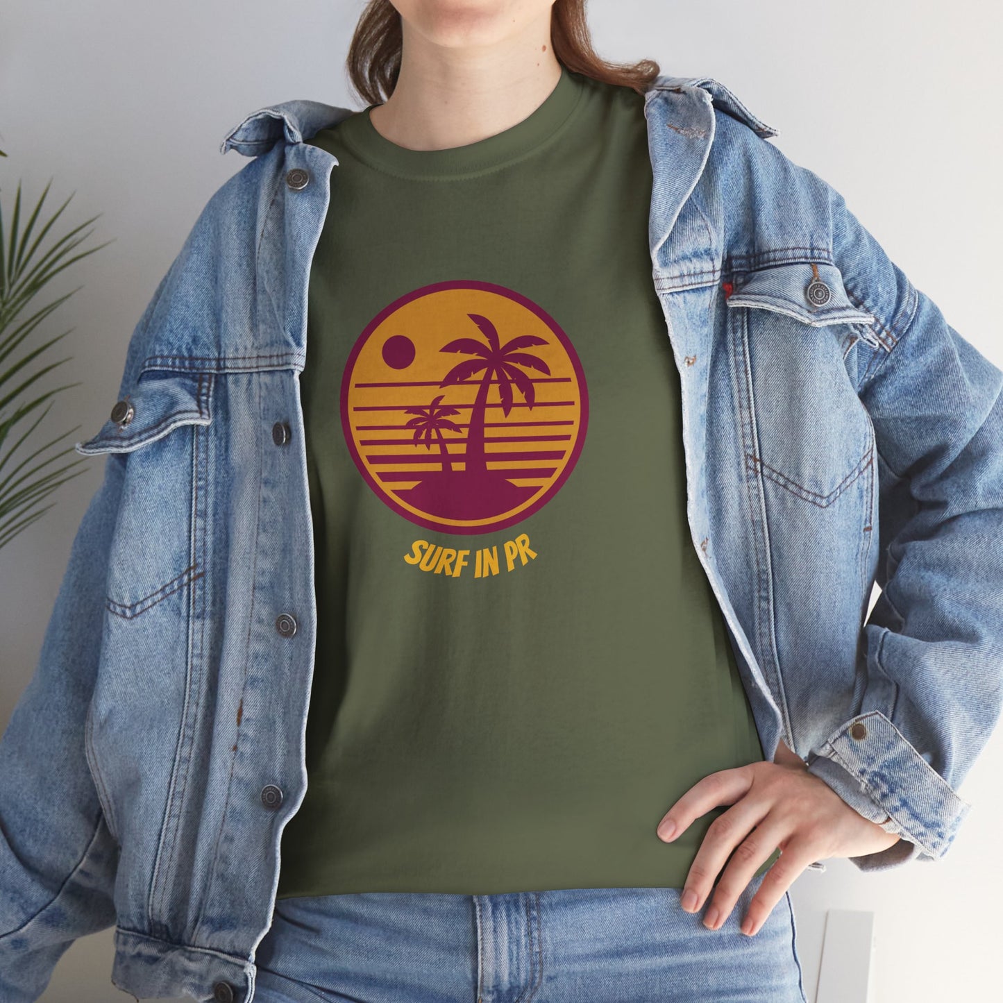 Surf in PR Unisex Heavy Cotton Tee