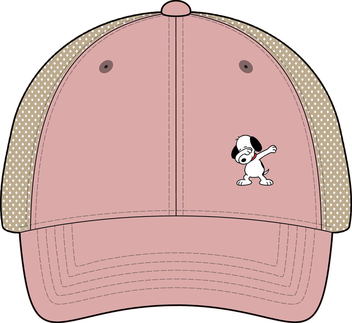 Women's Washed Mesh-Back Cap